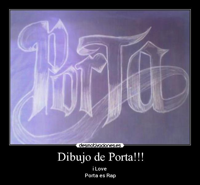 Dibujo de Porta!!! - 