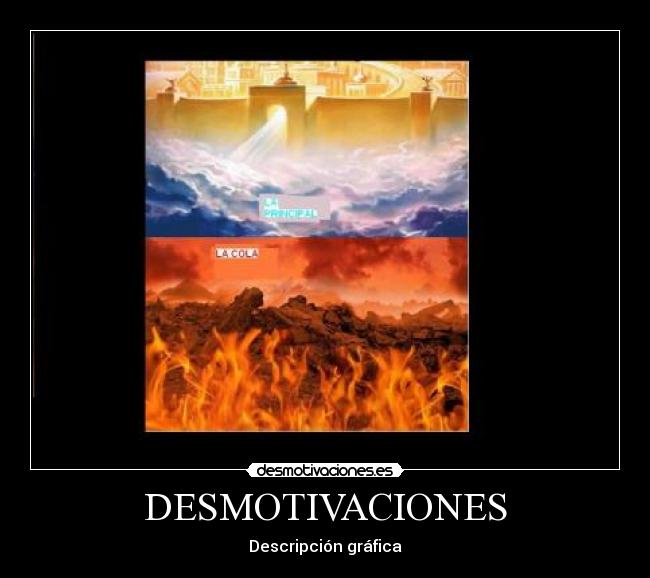 DESMOTIVACIONES - Descripción gráfica
