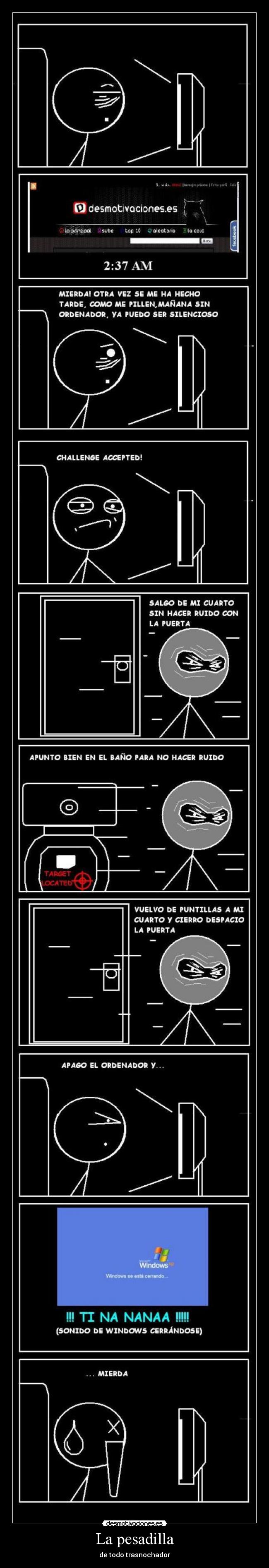 La pesadilla - de todo trasnochador