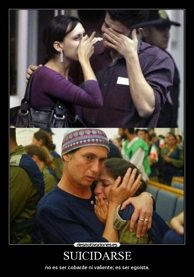 carteles suicidio muerte desmotivaciones
