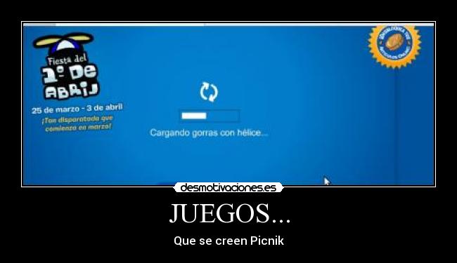 JUEGOS... - Que se creen Picnik