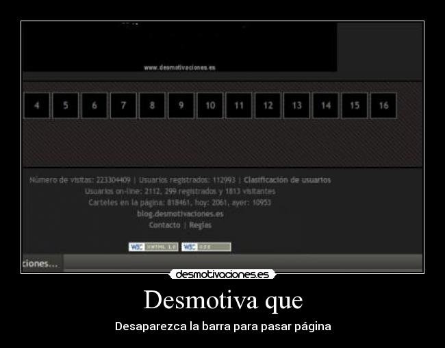 Desmotiva que - 