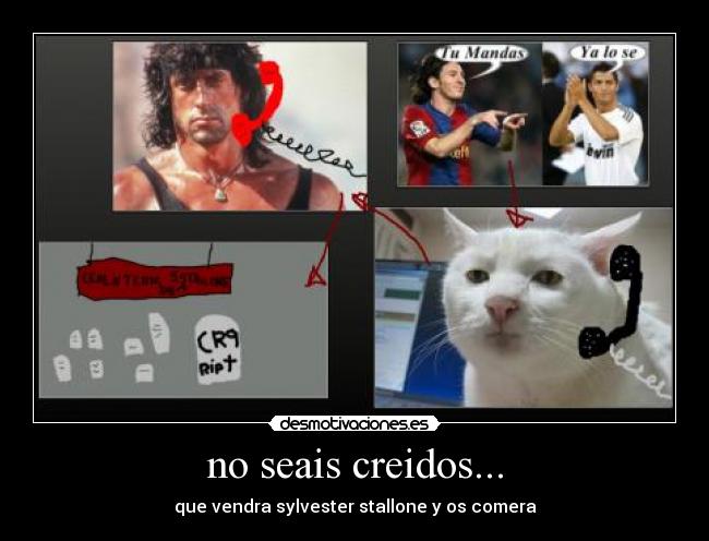 no seais creidos... -