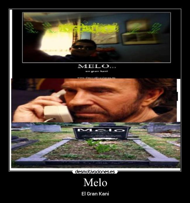 carteles melokani chuck norris desmotivaciones
