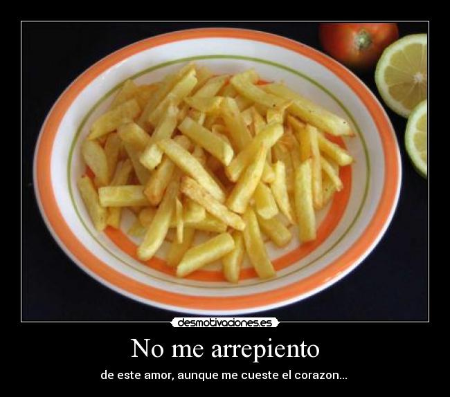 No me arrepiento -