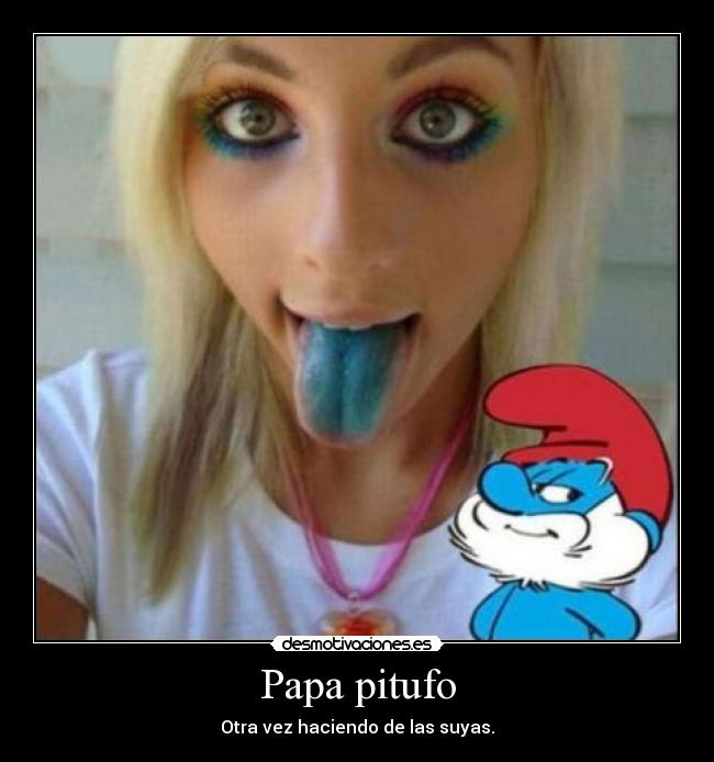 Papa pitufo -