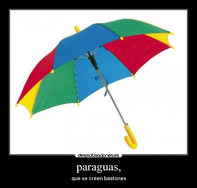 paraguas, -