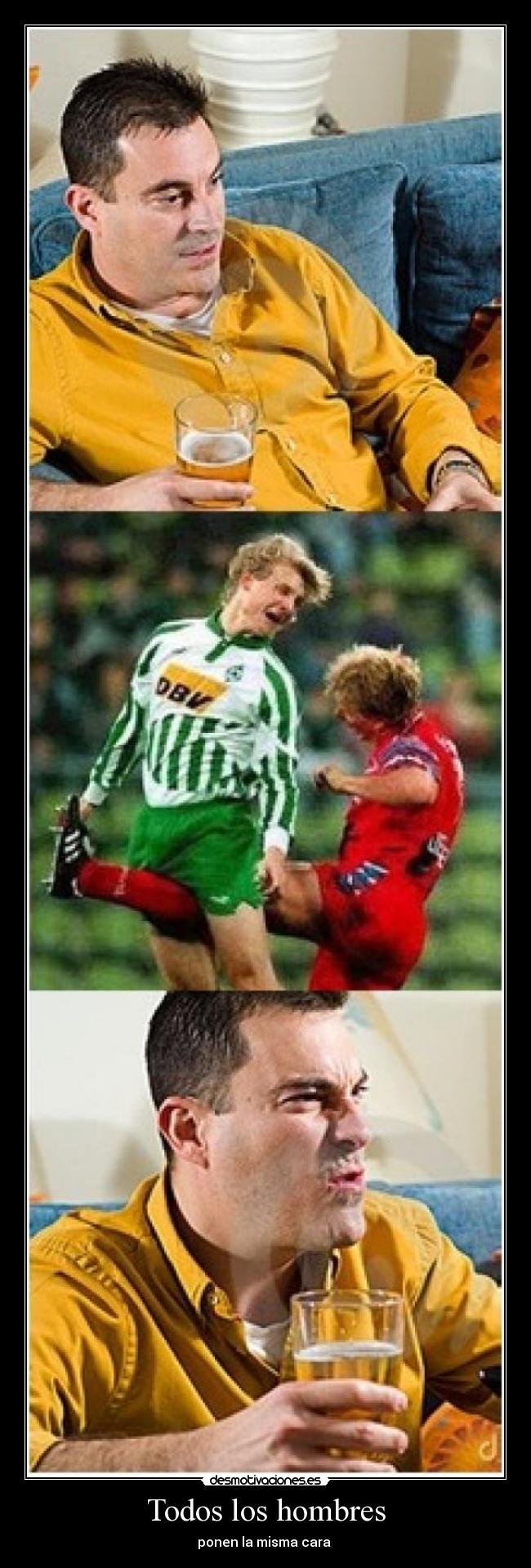 carteles muajaja hombres futbol desmotivaciones