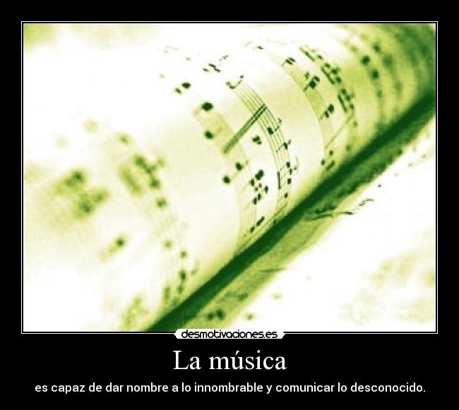 La música - 