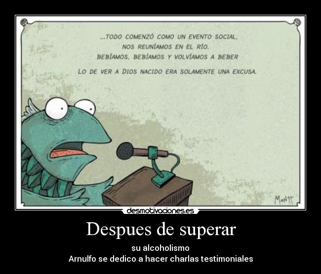 Despues de superar -