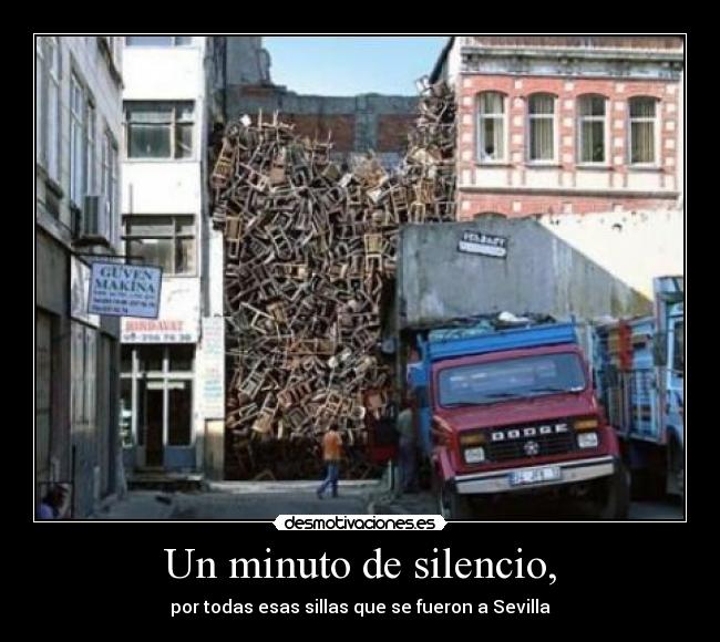 Un minuto de silencio, -