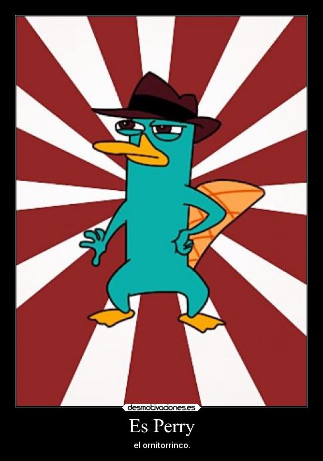Es Perry - el ornitorrinco.