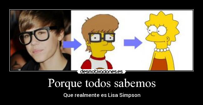 Porque todos sabemos - Que realmente es Lisa Simpson