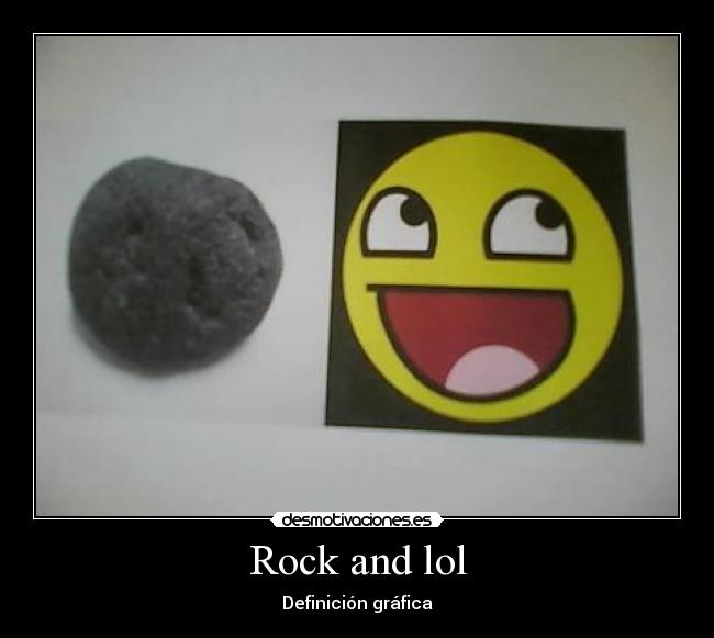 Rock and lol - Definición gráfica