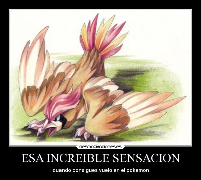 ESA INCREIBLE SENSACION -