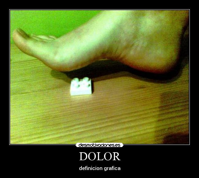 DOLOR - definicion grafica