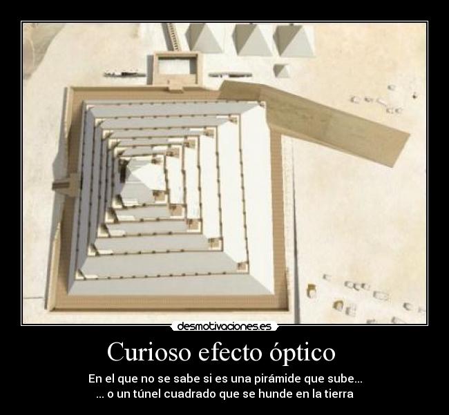 Curioso efecto óptico -
