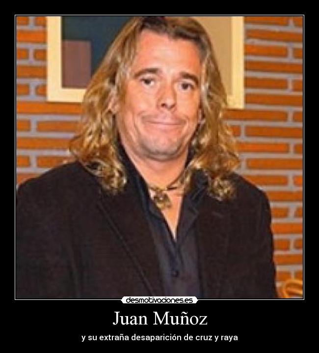Juan Muñoz - y su extraña desaparición de cruz y raya