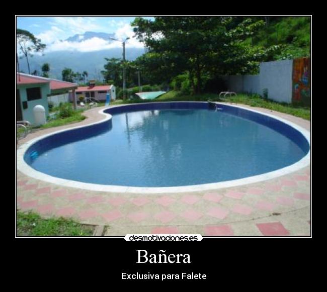 Bañera - Exclusiva para Falete