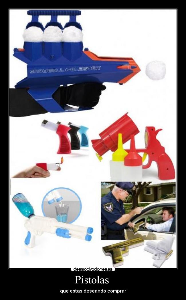 Pistolas - que estas deseando comprar