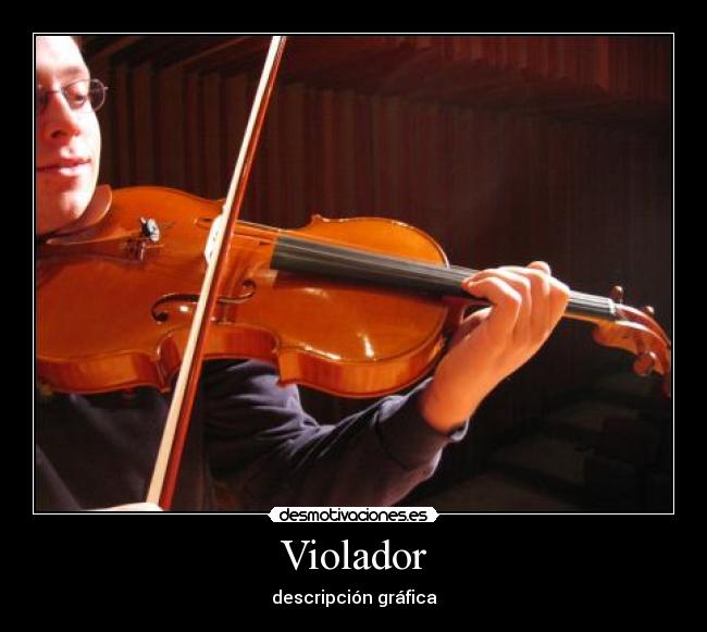 Violador - descripción gráfica