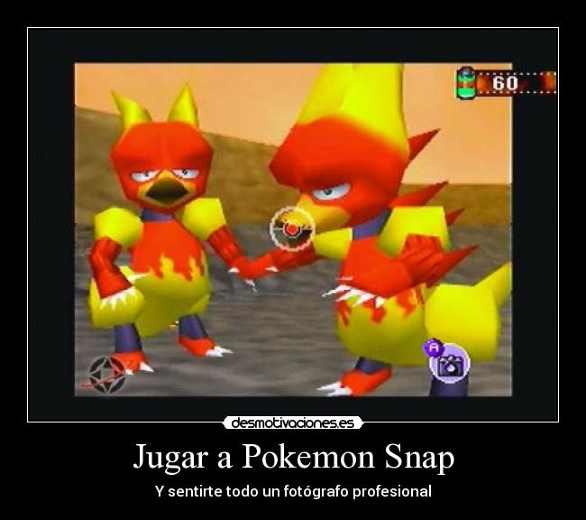 Jugar a Pokemon Snap - Y sentirte todo un fotógrafo profesional