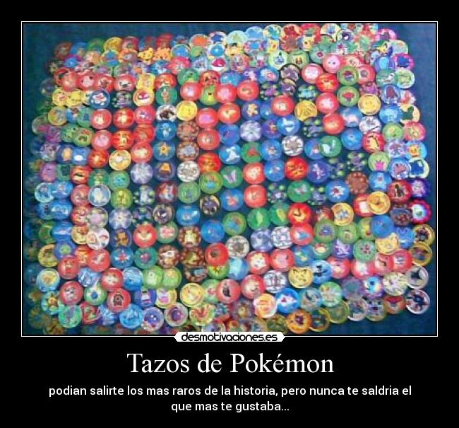 Tazos de Pokémon - 