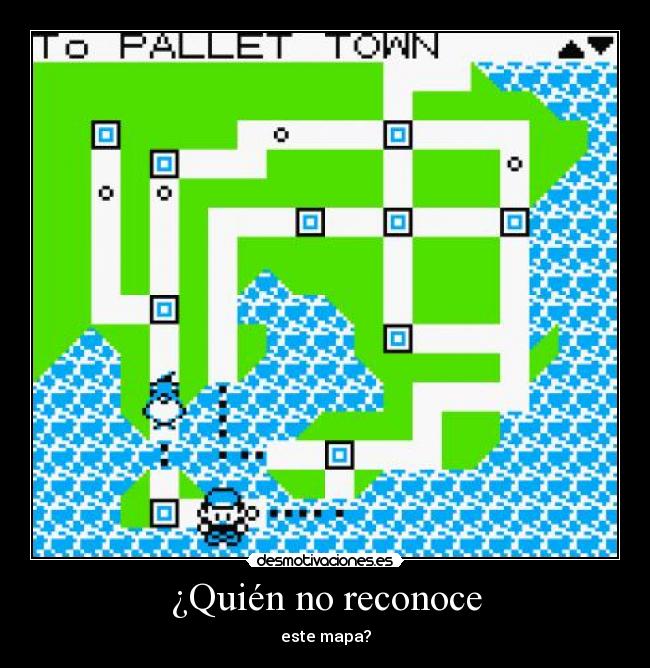 ¿Quién no reconoce - este mapa?