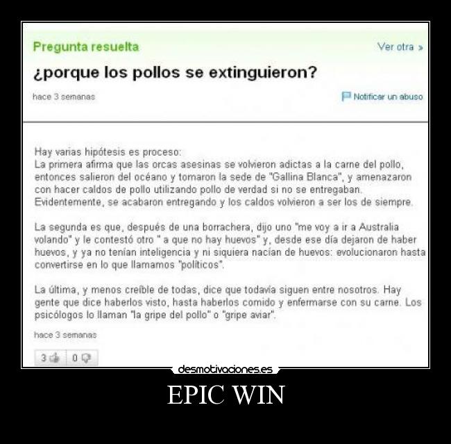 EPIC WIN -