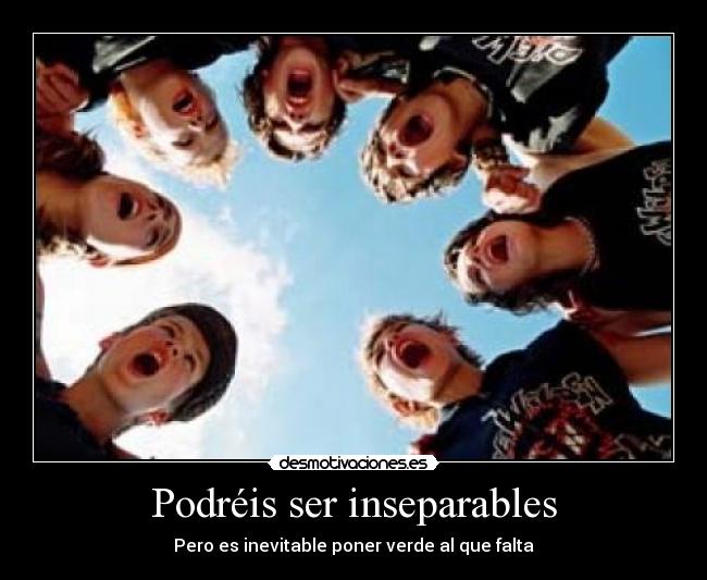 Podréis ser inseparables - 