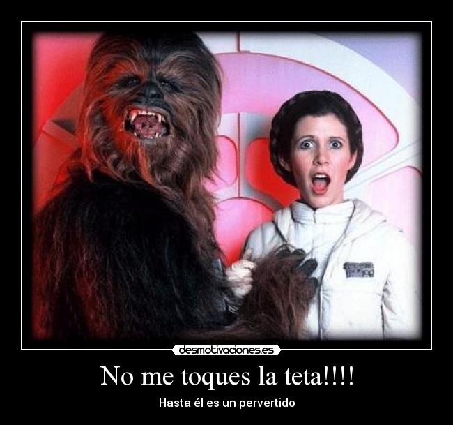 No me toques la teta!!!! - Hasta él es un pervertido