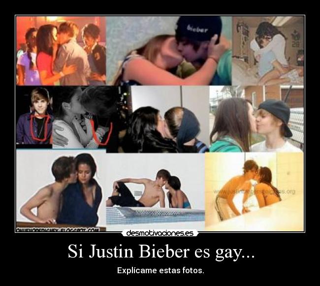 Si Justin Bieber es gay... -
