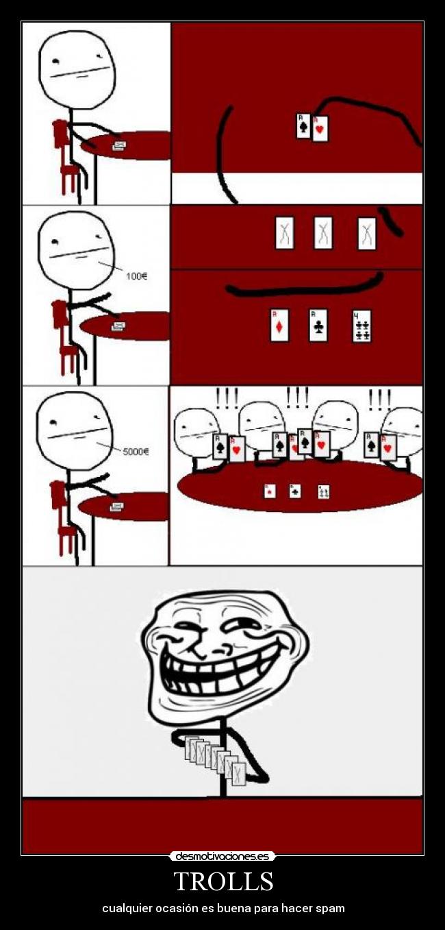 TROLLS - cualquier ocasión es buena para hacer spam