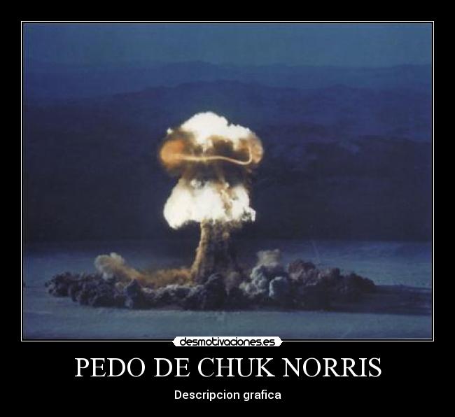 PEDO DE CHUK NORRIS -
