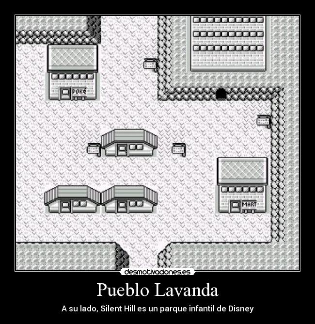 Pueblo Lavanda - A su lado, Silent Hill es un parque infantil de Disney