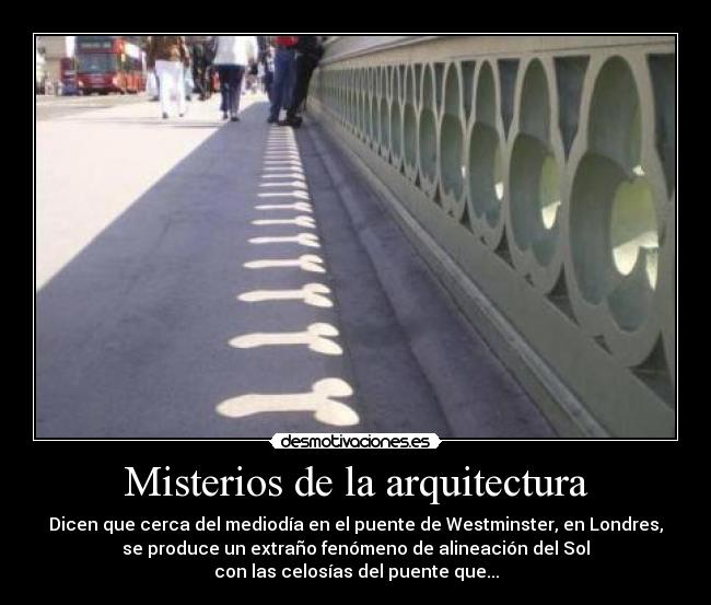 Misterios de la arquitectura - 