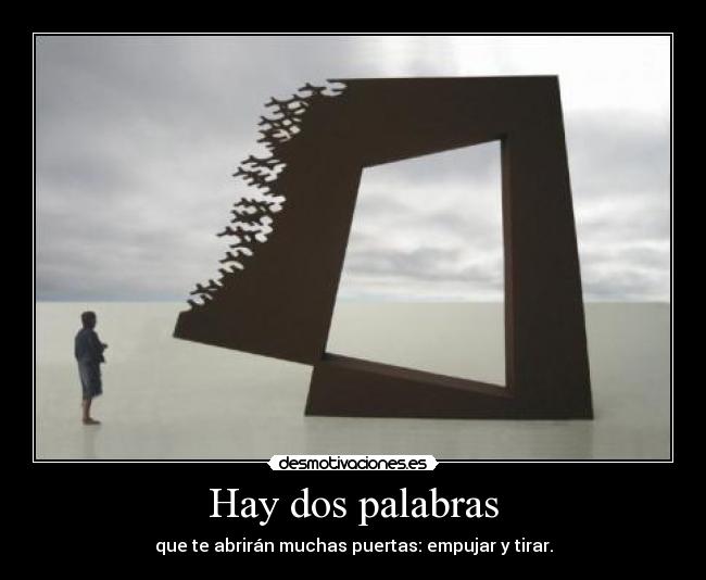 Hay dos palabras - 