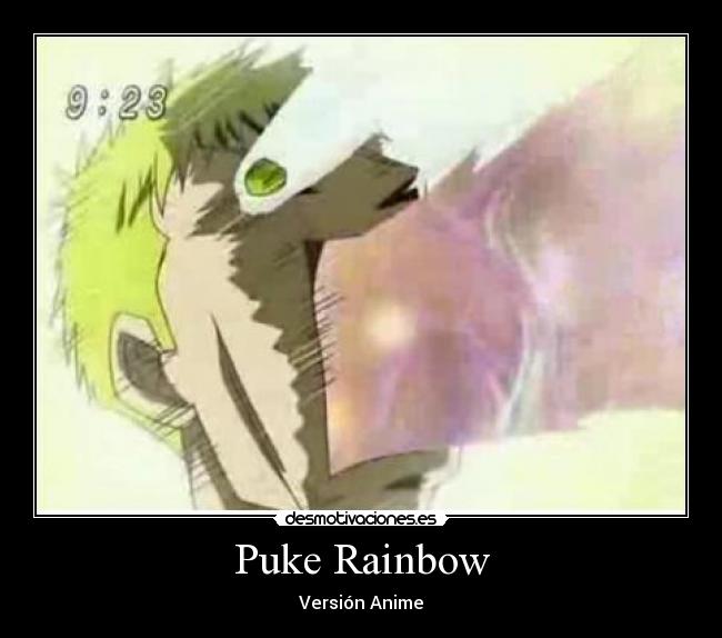 Puke Rainbow - Versión Anime