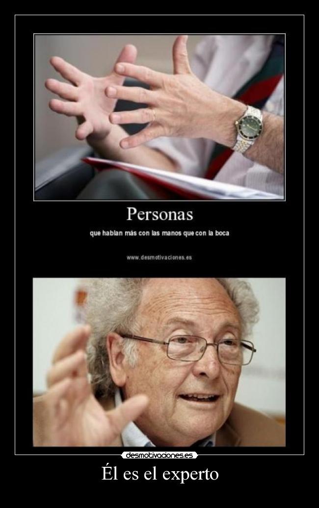 Él es el experto - 