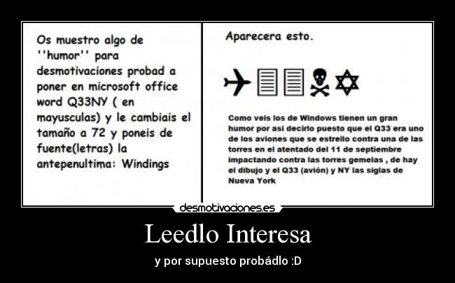 Leedlo Interesa - y por supuesto probádlo :D