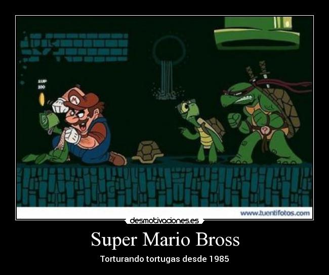 carteles videojuegos super mario bross luigi peach play fontanero lol risa desmotivaciones