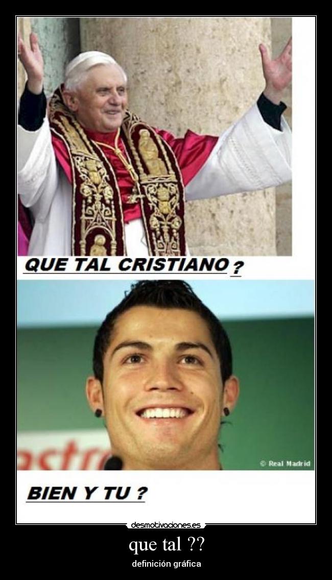 que tal ?? - definición gráfica