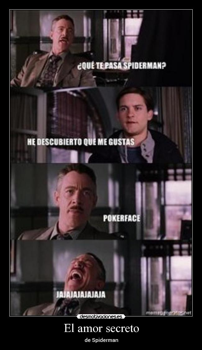 El amor secreto - de Spiderman