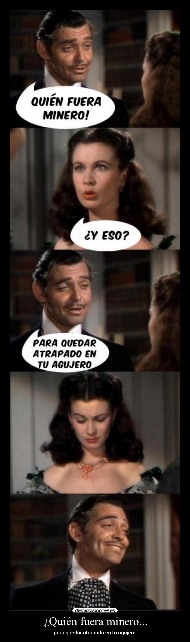 carteles minero agujero desmotivaciones