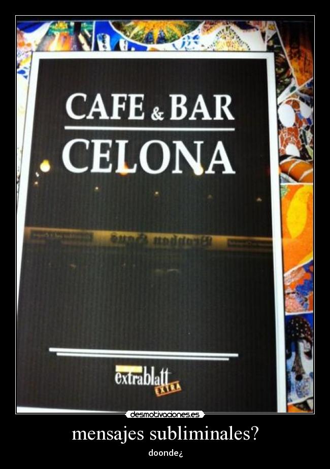 carteles subminitasls desmotivaciones