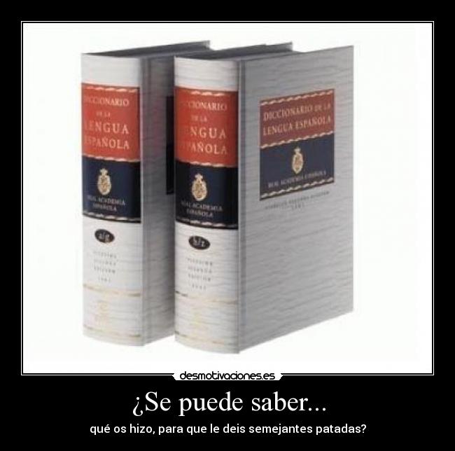 carteles puede saber desmotivaciones