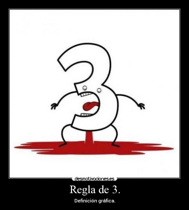 Regla de 3. - 