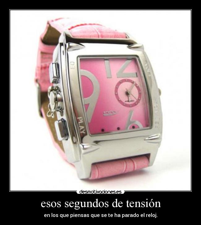 esos segundos de tensión - 