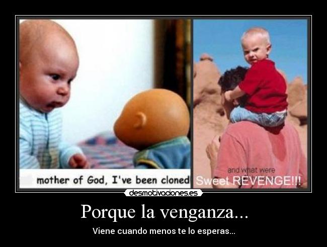Porque la venganza... - 