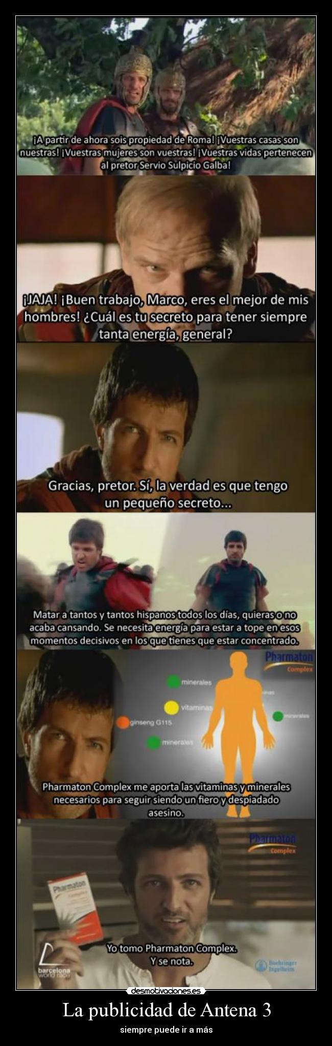 La publicidad de Antena 3 -